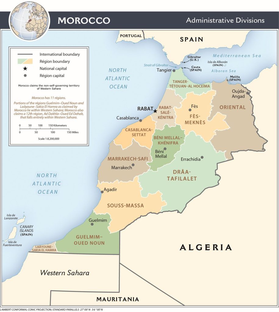 إنفوغرافيك: جهات المغرب بالأرقام.. خريطة إدارية وسكانية شاملة